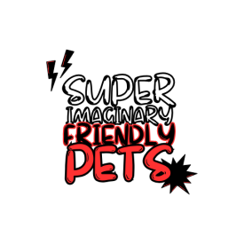 Super Imaginary Friendly Pets - Full Color Logo